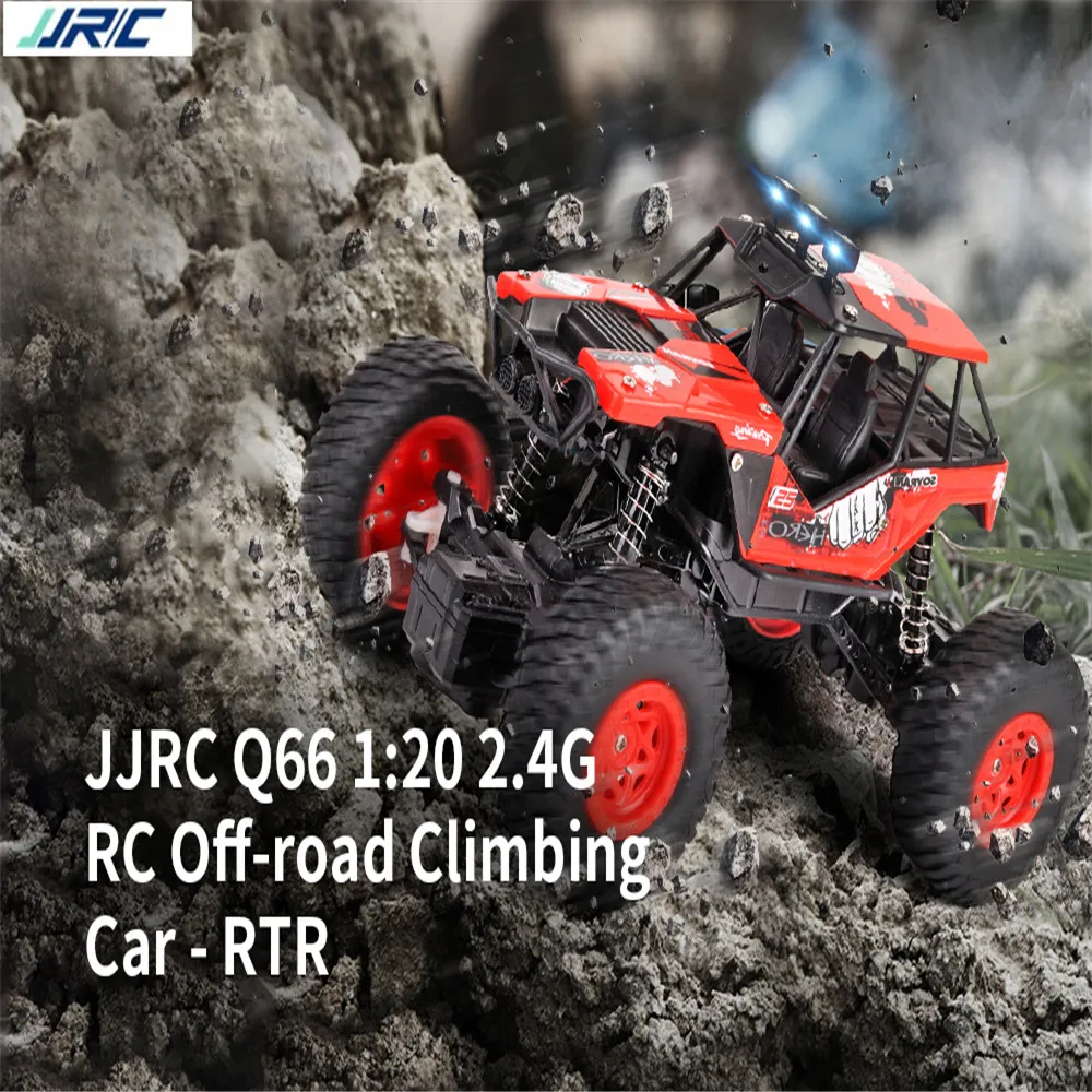 JJRC Q66 RC внедорожный альпинистский автомобиль 1:20 2 4 ГГц беспроводной пульт