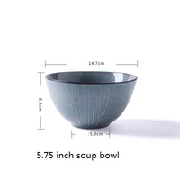 5.75 inch soup bowl