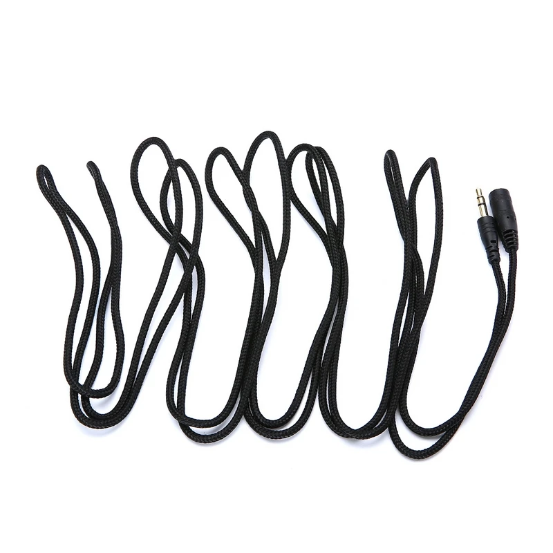 New Arrival 3.5mm Stereo Audio Earphone Extension Cable 3m Ultra Long  Cloth Lanyard Cable for headphone MP3/4