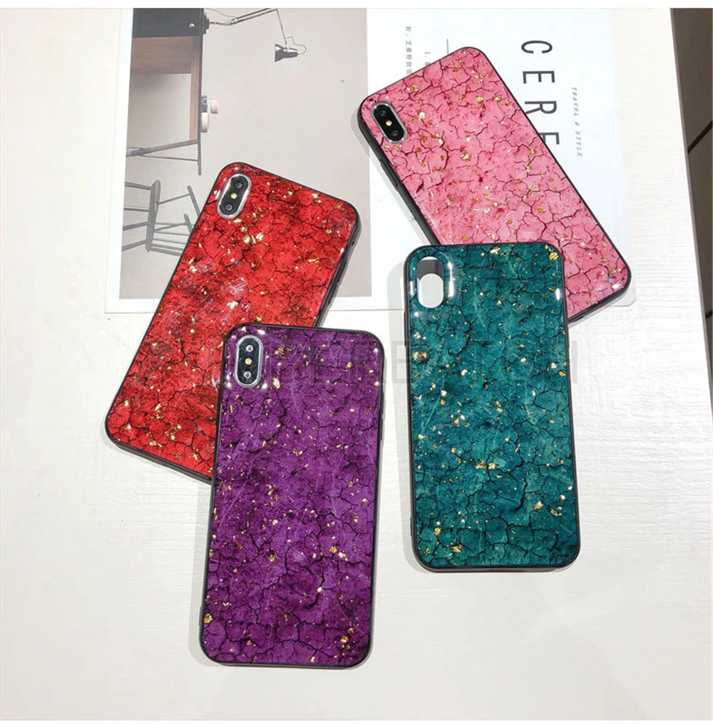 luxury diamond bee with wind case for huawei p20 pro nova 3i 2 2s Crack marble case funda for huawei mate 20 pro honor 10 v10  (5)