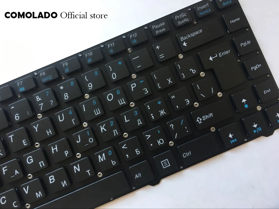 RU Russian Keyboard for Pegatron B14Y B34FD DNS Black With frame keyboard RU Layout (2)