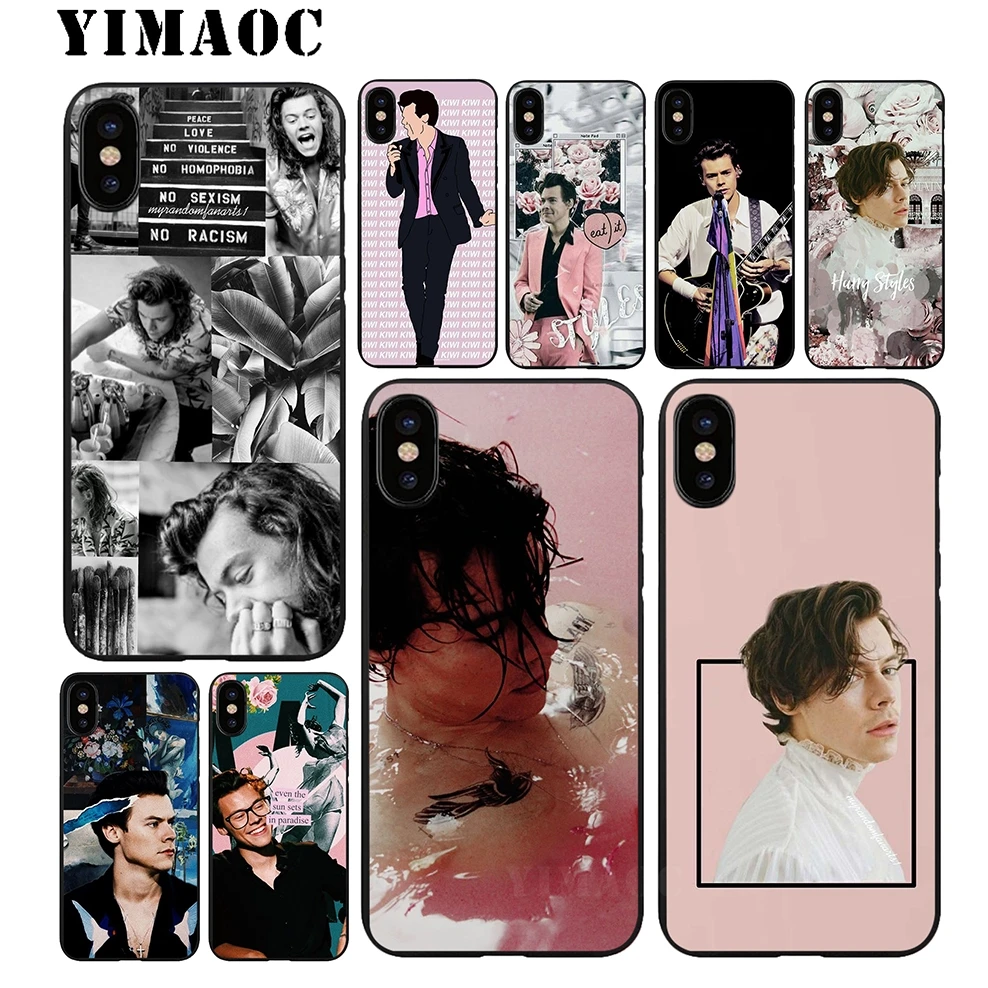 Мягкий силиконовый чехол YIMAOC Harry 1D для iPhone 11 Pro Xr Xs Max X или 10 8 7 6 6S Plus 5 5S SE |