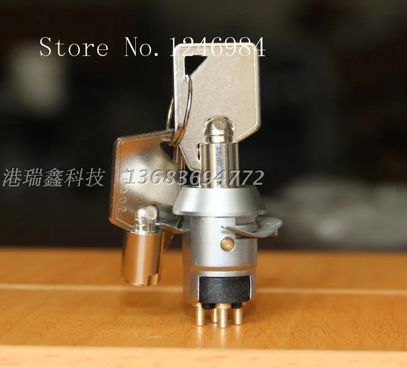 

[SA]Taiwan Kim Tae-electronic lock key switch M19 electronic key switch S503 genuine original two tranches--20pcs/lot