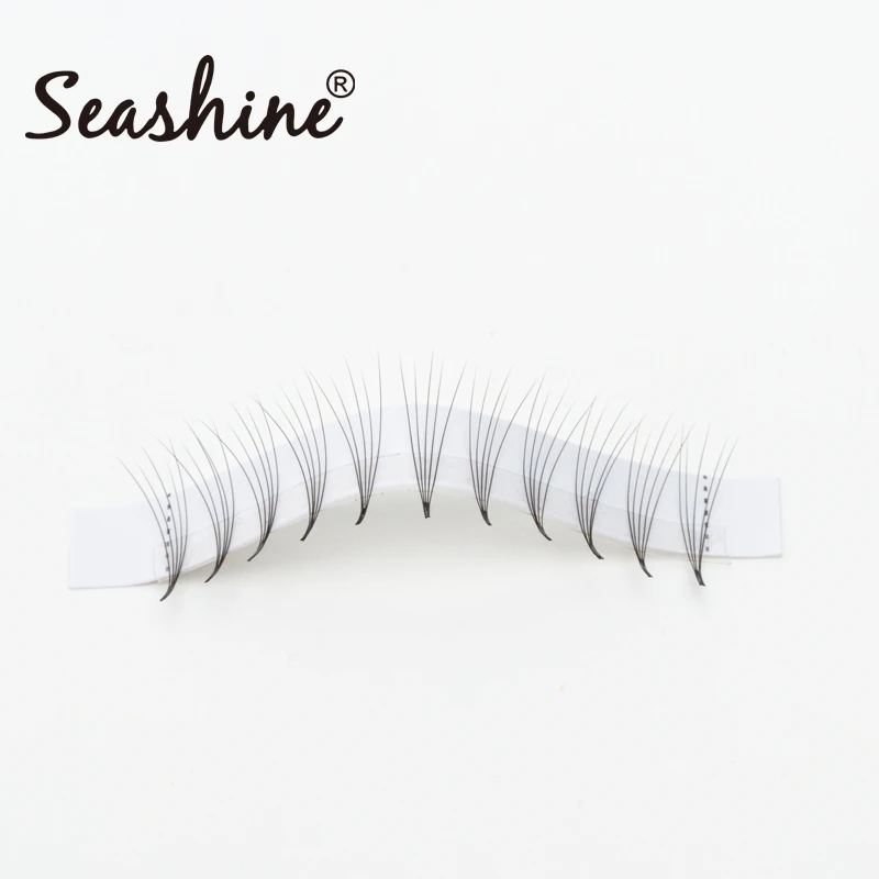 Seashine Premade Fans 2D3D4D5D6D7D10D Макияж Наращивание ресниц индивидуальные натуральные ресницы накладные ресницы предварительно сделанные объемные вентиляторы