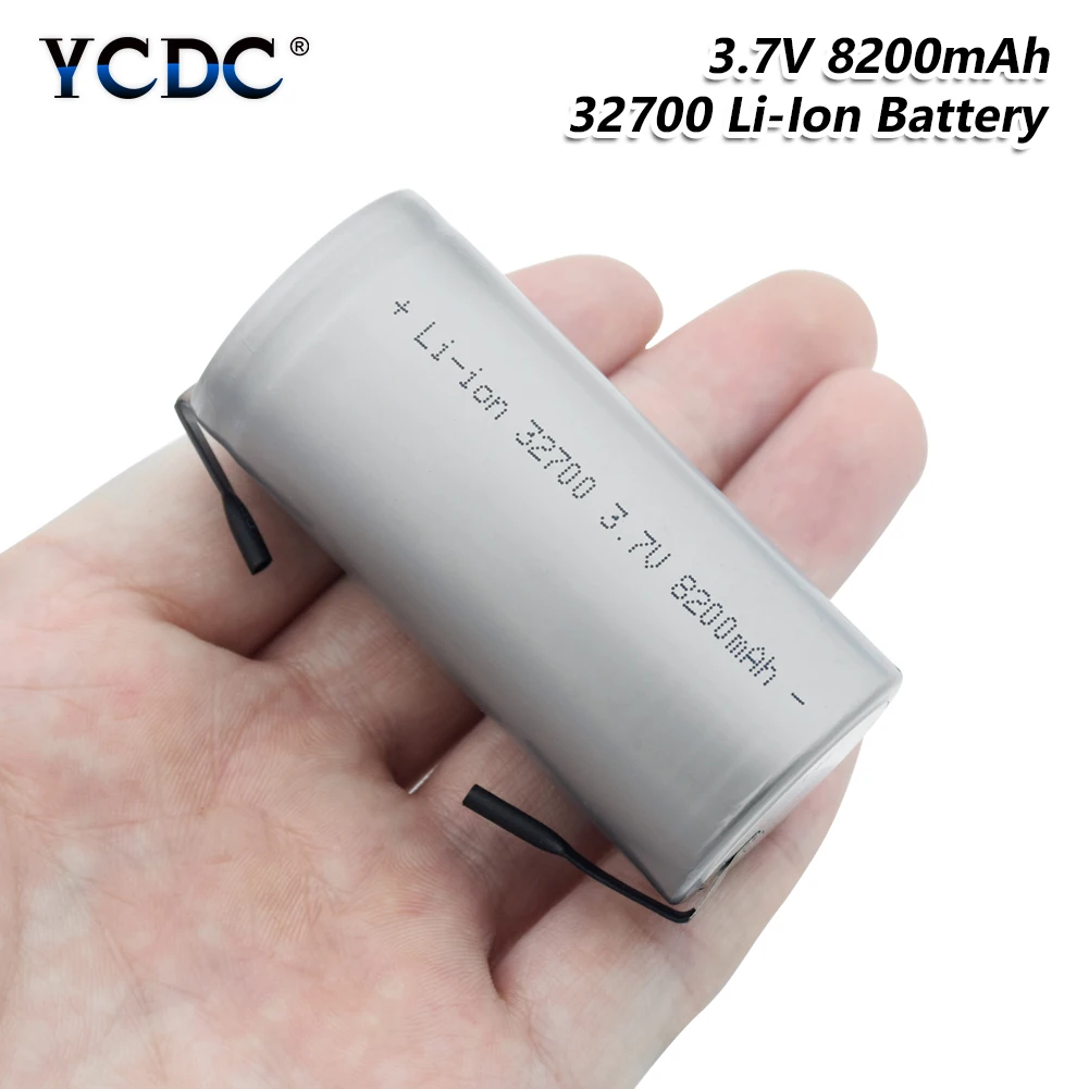 

1/2/4/6/8/10x High Capacity 8200mAh 32700 Lithium Li Ion Batteries 3A Charge Current With Tabs For UPS Back Power Supply Toy