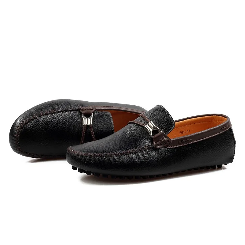 

2016 New Arrival Casual Mens Shoes Genuine Leather Men Loafers Moccasins Fashion Low Slip On Men Flats Shoes Zapatos Hombre