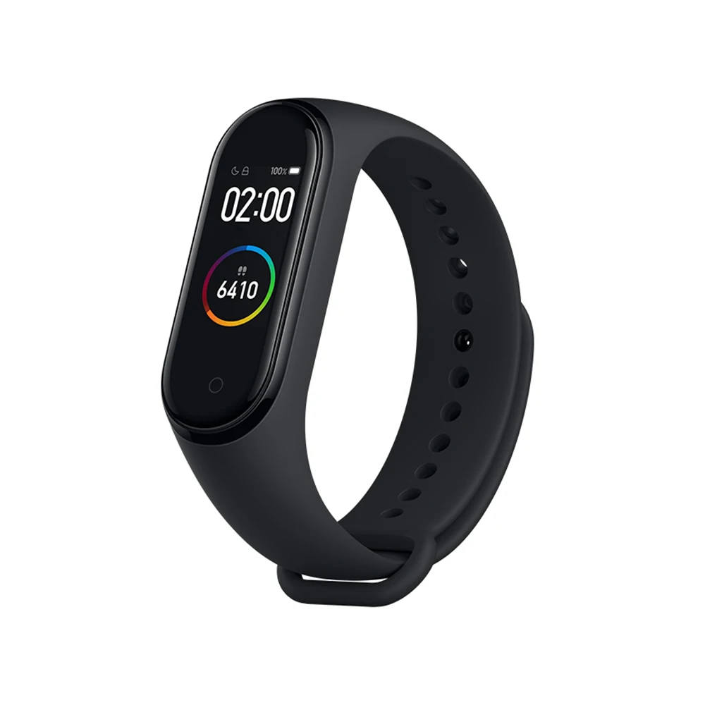 Оригинальный мужской смарт браслет Xiaomi Mi Band 4 фитнес Miband с пульсометром цветной