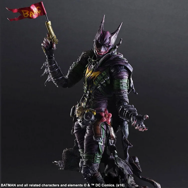 DC COMICS VARIANT PLAY ARTS KAI BATMAN Rogues Gallery The Joker PVC Action Figure Collectible Model
