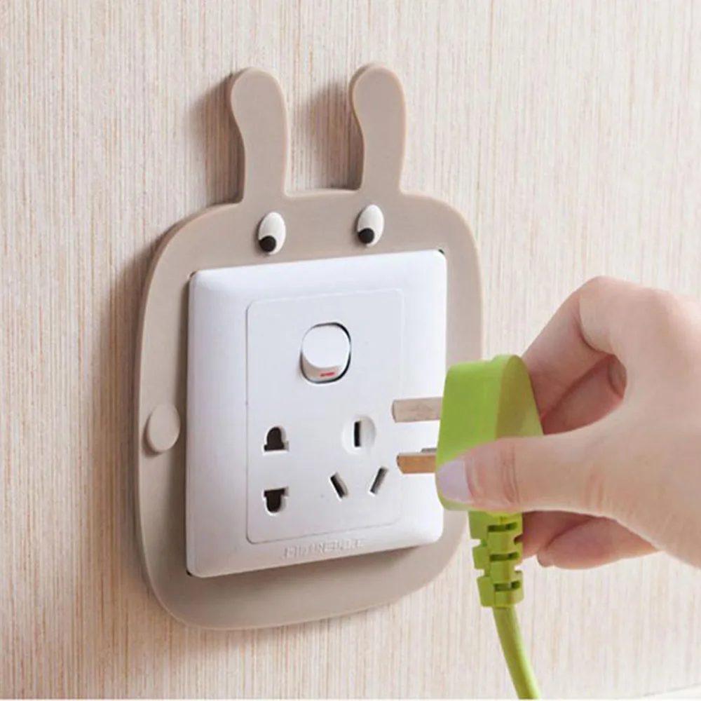 

Fluorescent Wall Silicone On-off Switch Stickers Cover Children Room Decor Luminous Light Switch Outlet Wall Sticker 4 Colour