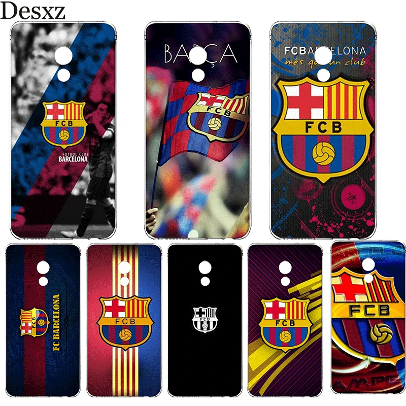 

Desxz Phone Case For Meizu M3 M3S Mini M5 M5C M5S M6 Note M6S Cover Barcelona Logo