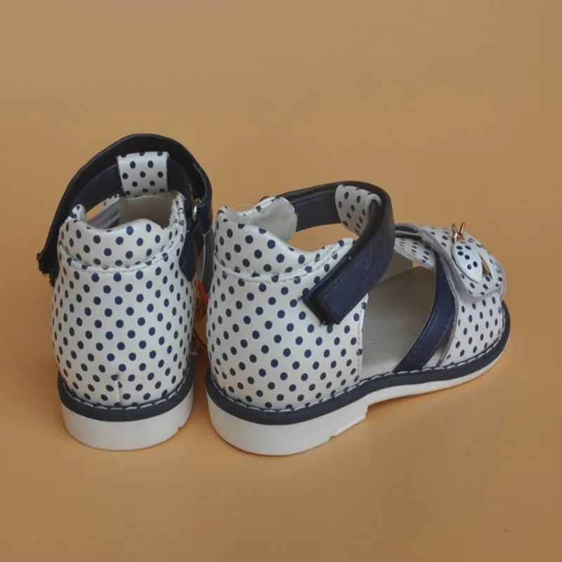 Новинка, 1 пара, носки ортопедическая обувь из натуральной кожи; сандалии для девочек, Наивысшее качество обувь для детей