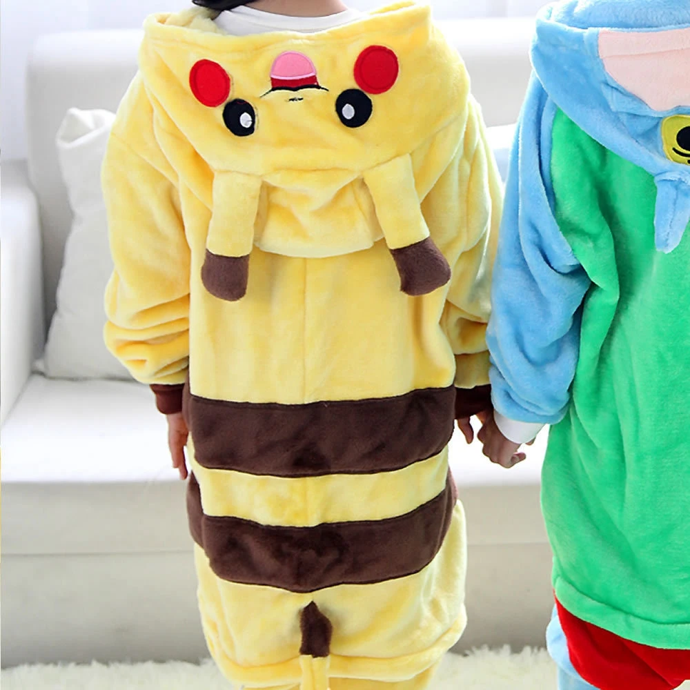 PKQ Зима Дети плюс размеры ночное белье Дешевые JINUO Пижама Onesie одежда для сна
