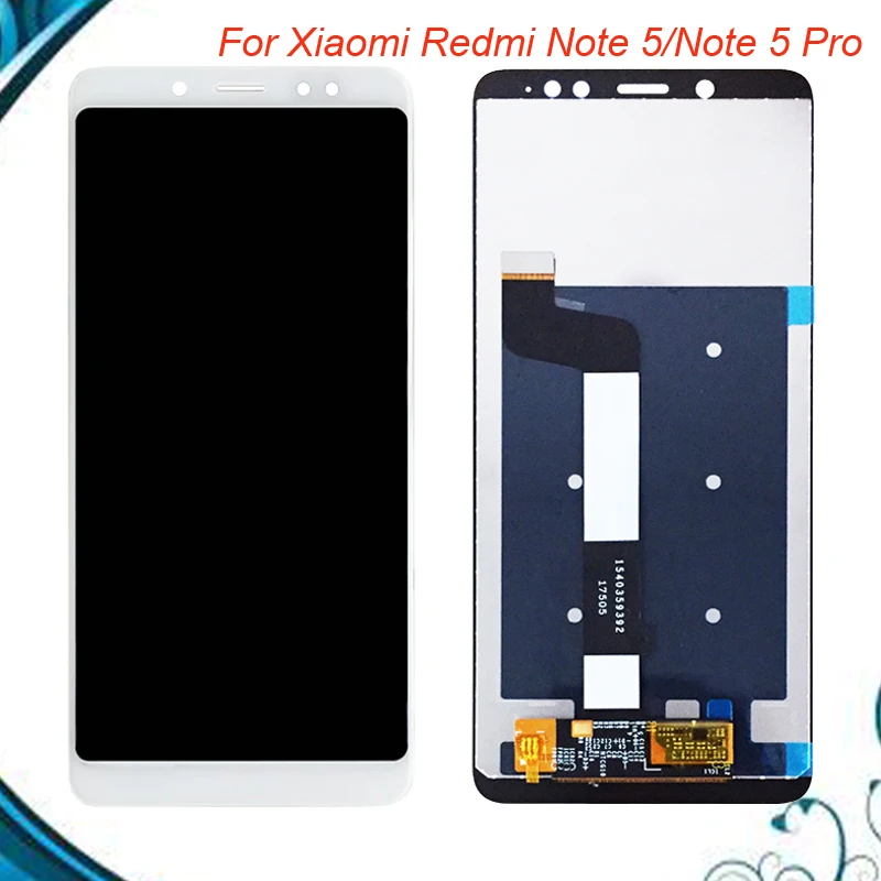 Протестированный OK для Xiaomi Redmi Note 5/Note 5 Pro ЖК-дисплей кодирующий преобразователь сенсорного экрана в сборе Замена для Redmi Note5 pro