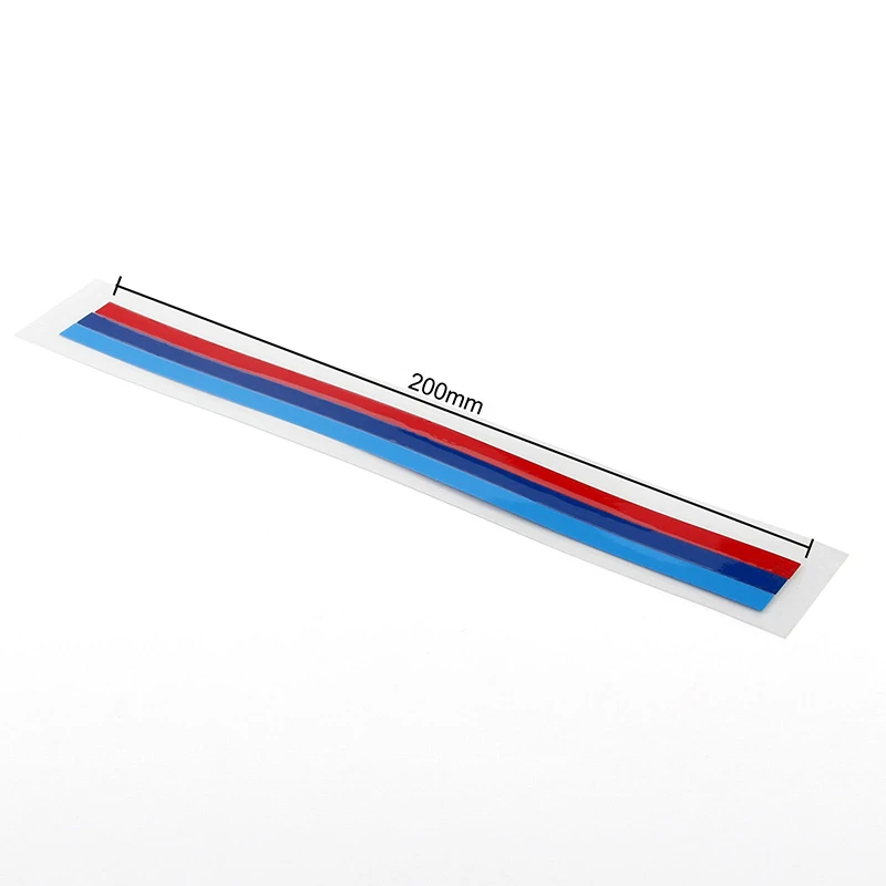 

PVC Front Grill Stripe Decal M Sport Stickers For BMW M3 M5 E46 E60 E90 E92 Set
