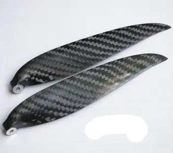 

12x6.5" 1265 273mm Carbon Fiber Folding Propeller Prop for Airplane Multi-Copter 1 pair