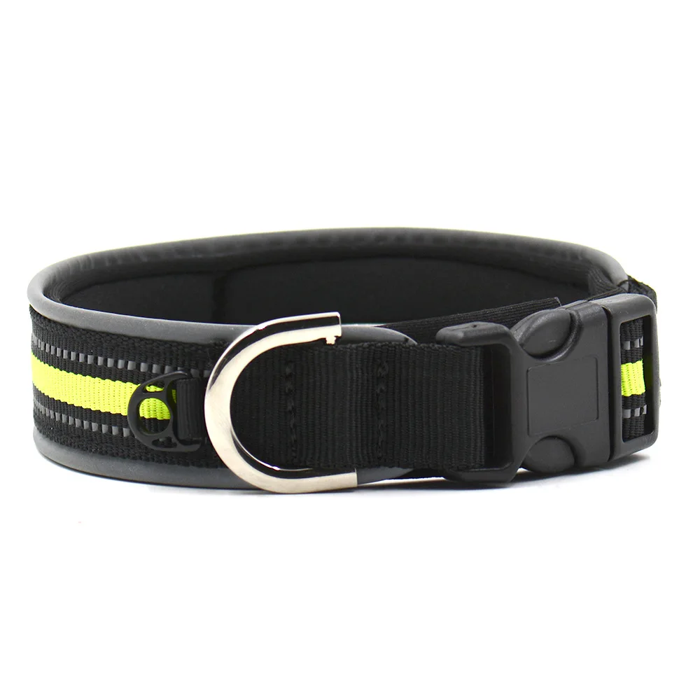 

Reflective Pet Cat Small Medium Dog Collar Light Night Safety Pet Supplies Dog Collars Dog Accessories For Small Dog WLYANG