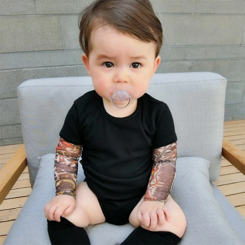 beschermen Hechting Oplossen Fashion Baby Baby Jongens Romper Lange Mouw Tattoo Print Rock Kinderen Jongen  Baby Kleding Romper Outfit Set Slaap Slijtage Cool pak _ - AliExpress Mobile