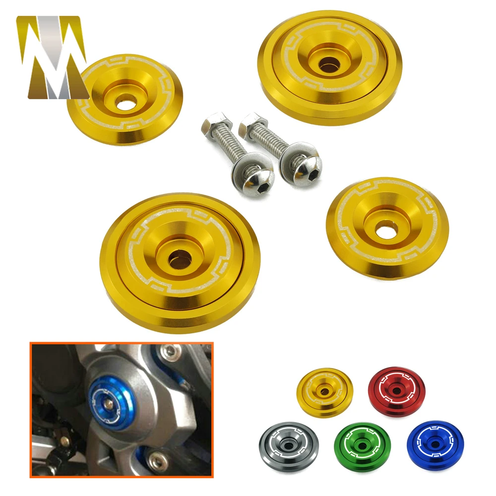 CNC Aluminum Engine Side Cover Camshaft Oil Cap Screw Frame Hole Cover