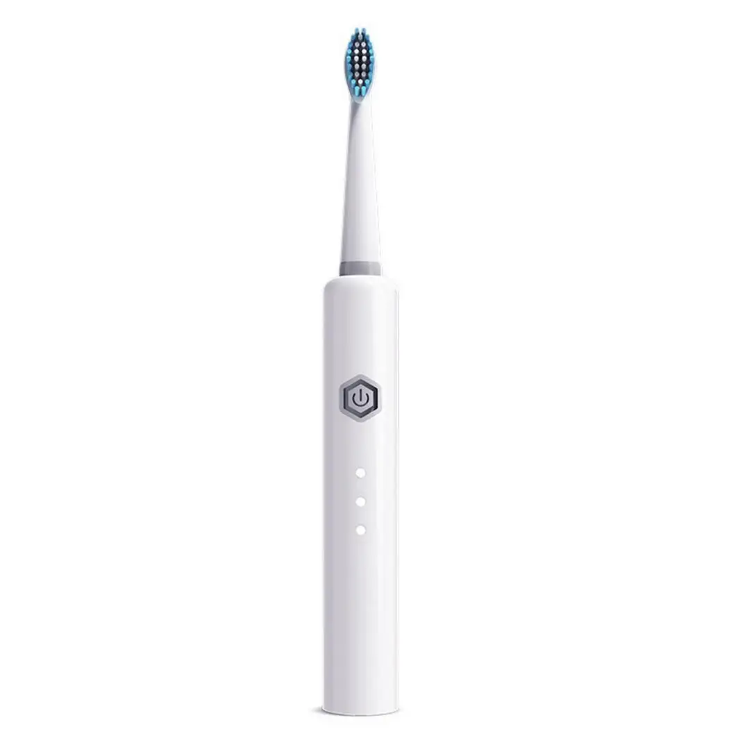 

Smart Timer USB Rechargeable Adult Ultrasonic Electric 1W Appliances Toothbrush 30 Seconds Pause