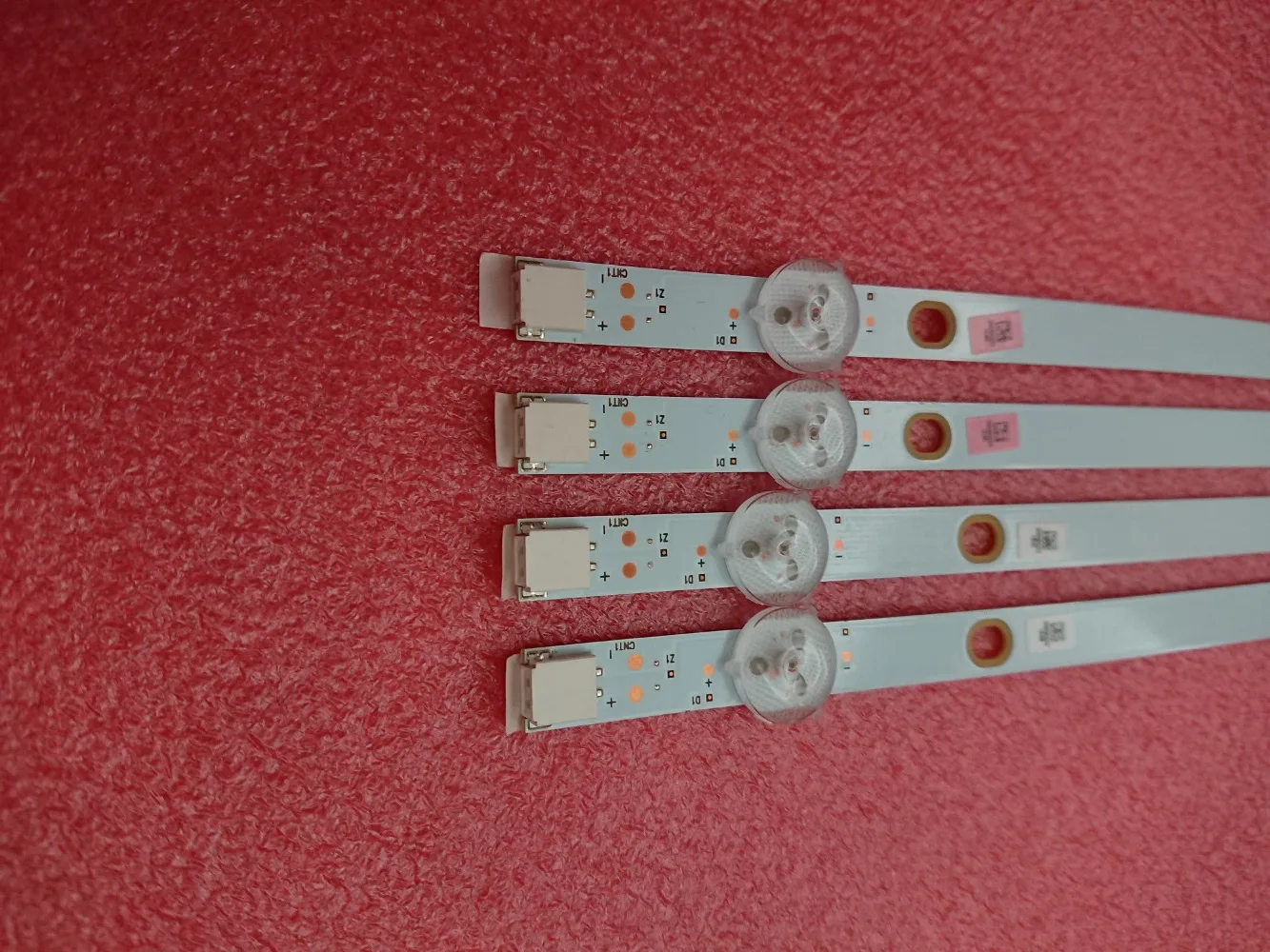 Новинка 4 шт. 7LED светодиодная подсветка для Vestel 43 FHD A B 17DB43H P43d300 LB43007 17DLB43VLXR1 VES430UNDL 2D