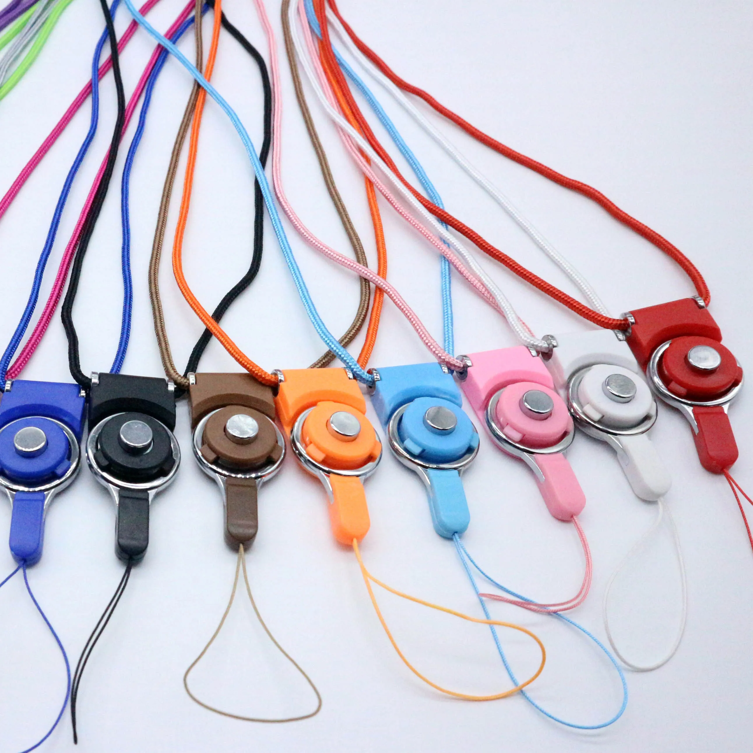 2 في 1 انفصال الرقبة الحبل ل مفتاح حلقة ID بطاقة USB شارة حامل DIY شنق حبل كاميرا المحمول شريط لتعليق الهاتف المحمول