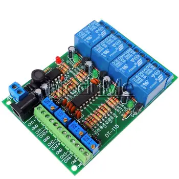 

DC 12V 4Channel Voltage Comparator Stable LM393 Comparator Module