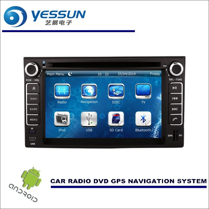 Top YESSUN Wince / Android Car Media Navigation For Naza Suria / Picanto 2004~2011 CD DVD GPS Player Navi Radio Stereo 3