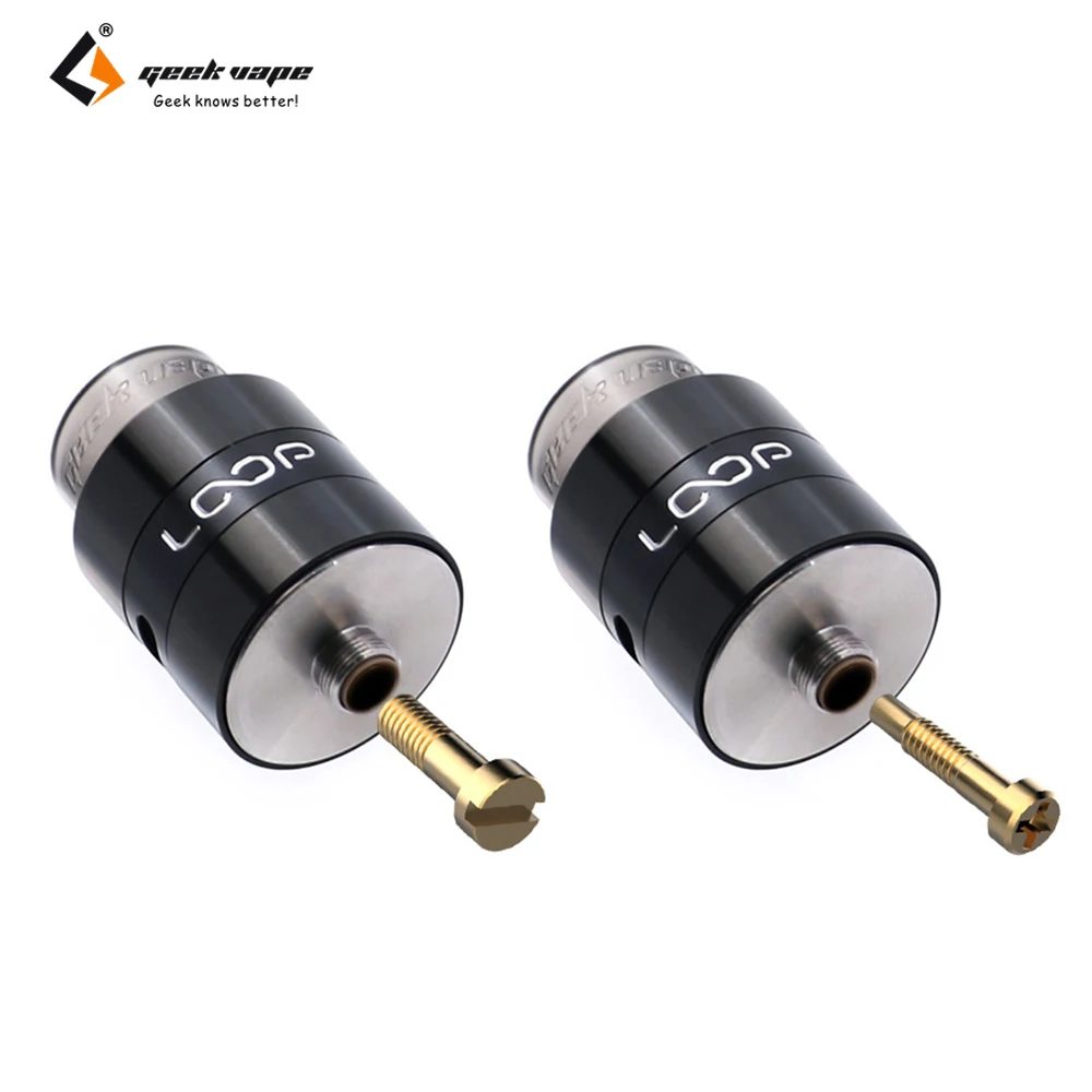 Оригинальный атомайзер Geekvape Loop RDA 24 мм с уникальным W образным блоком 510/810