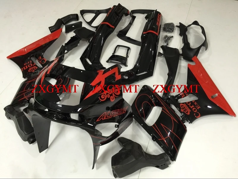 

Full Body Kits for ZX-10r 2004 - 2005 Motorcycle Fairing for Kawasaki ZX10r 2004 Black Red Fairing Kits ZX10r 2004