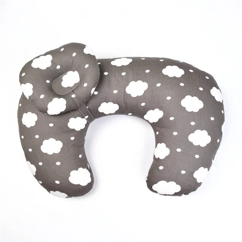 

2Pcs/Set Baby Nursing Pillow Maternity Breastfeeding Pillow Infant Head Protection U-Shape Newborn Cotton Feeding Waist Cushion