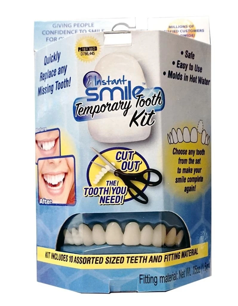 BLUE BOX ORIGINAL REPLACE MISSING TEETH KIT fix in minutes PERFECT new (1)