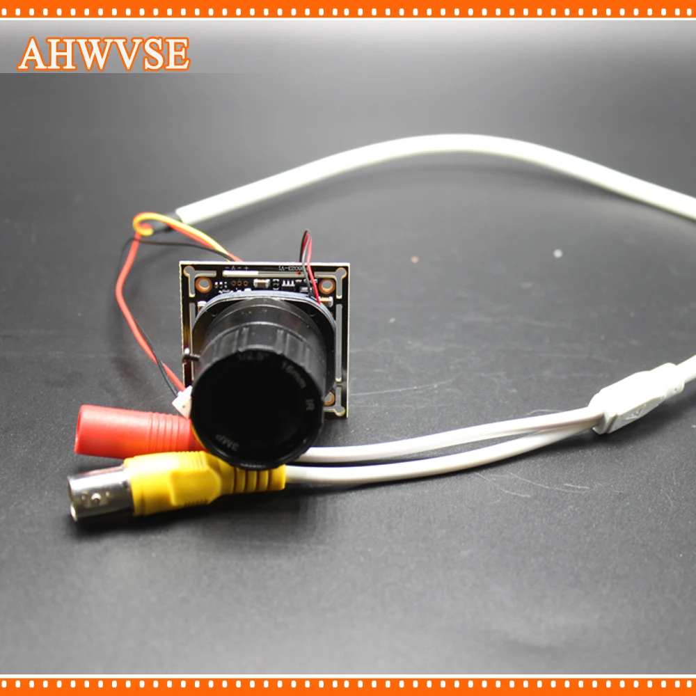 AHWVSE широкоугольный объектив 16 мм CS AHD камера Модуль AHDH 1080P безопасности Ультра
