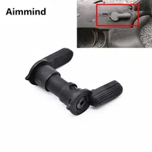 223/5. 56 Ambidextrous селектор безопасности Ambi заменяет Mil-Spec стальной селектор безопасности
