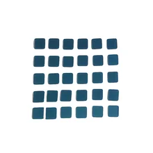 Отражатель 12,5*12,5*1,1 мм и 14*14*2 для проецирования алюминизированной спереди отражающая поверхность