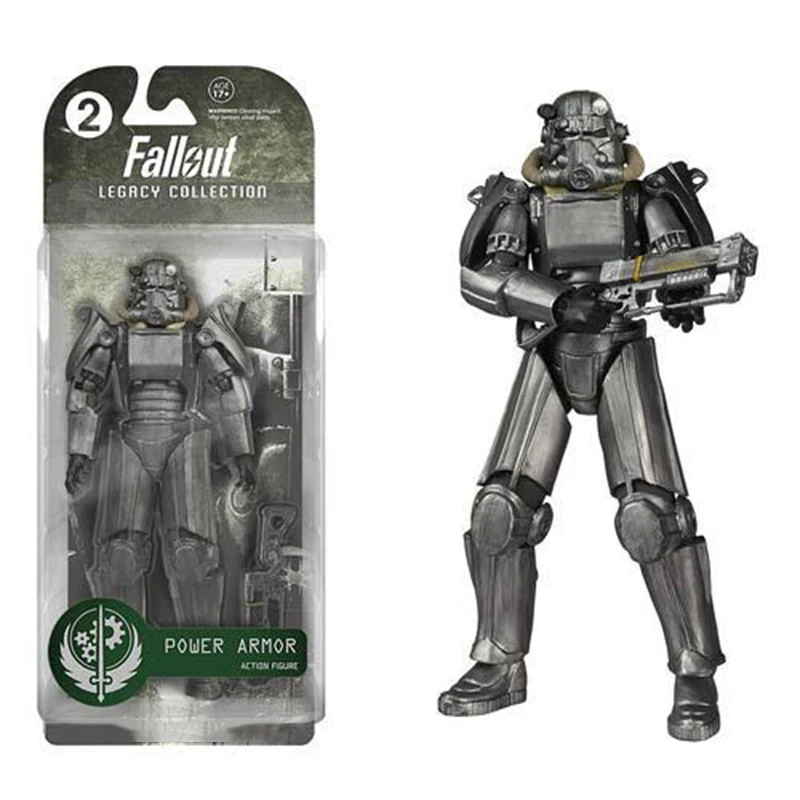 Fallout 4 PVC Action figure 8" Power Armor Out of clothin Toys Great quality Christmas Gift Model Toys Kids Gifts Collections