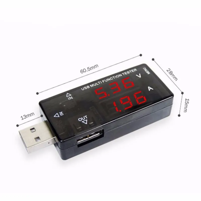USB детектор измеритель напряжения тока USB тестер напряжения Амперметр USB детектор Тестер Горячая Распродажа