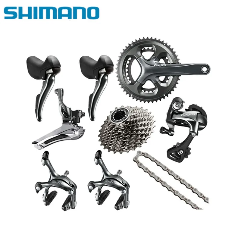 TIAGRA 4700 10 2*10 скорость 50/34 52/36 170 мм 172 5 переключатель и Тормозная Groupset для шоссейного