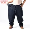 Plus Big Size Black Jeans Men 5XL 6XL 7XL 8XL 54 56 58 59 60 200KG Elastic Denim Trousers Extra Large Male Blue Pants Clothes 1