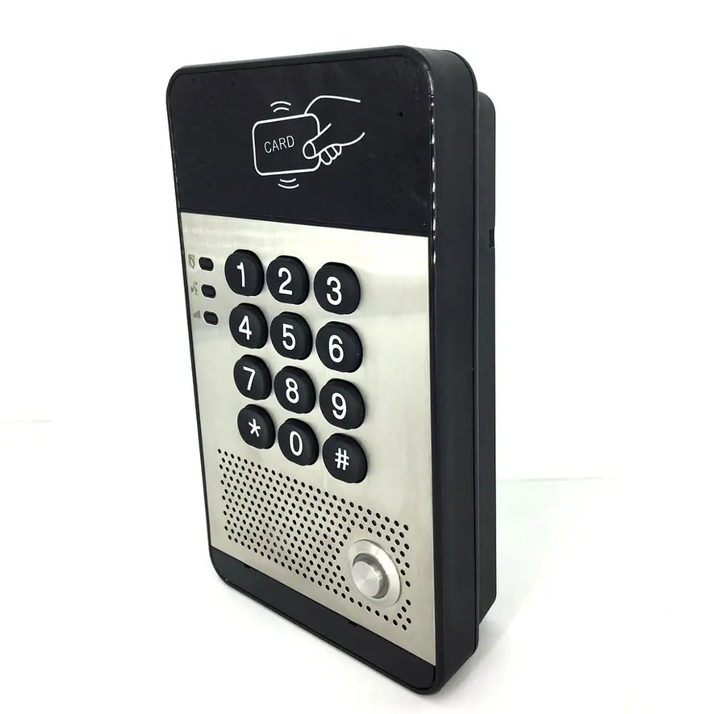 Открытый водонепроницаемый ip-телефон дверь домофон дверь открывалка