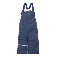 Moomin/ г. Зимний теплый синий комбинезон для мальчиков водонепроницаемая верхняя одежда, хлопковый Детский комбинезон на молнии-10 градусов