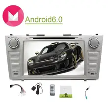Android6.0 DIN Car Stereo for Toyota Camry in Dash Din Car GPS Navigation 3D Map Car DVD Player 1080P Video Play Car Monitor SWC