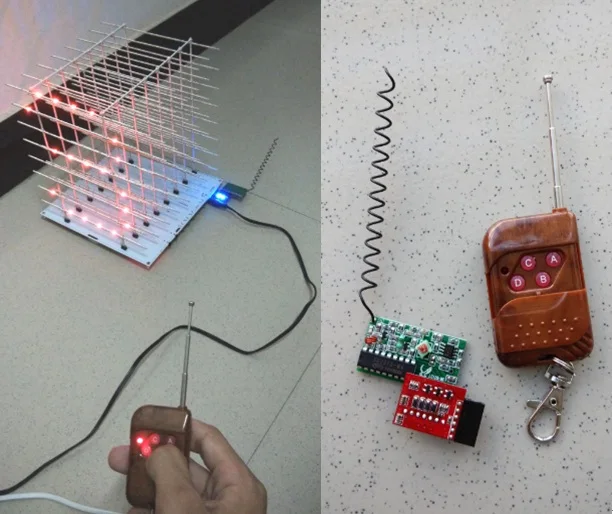 8 Led Light Cube With Animation Effects Diy Making 8 Led Light Cube With Animation Effects Diy Making Embled Display Ir Remote Control In Professional Lighting From