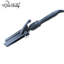 Тройной щипцы для завивки волос 3 барреля аппарат для завивки волос керамическое покрытие палочка бигуди