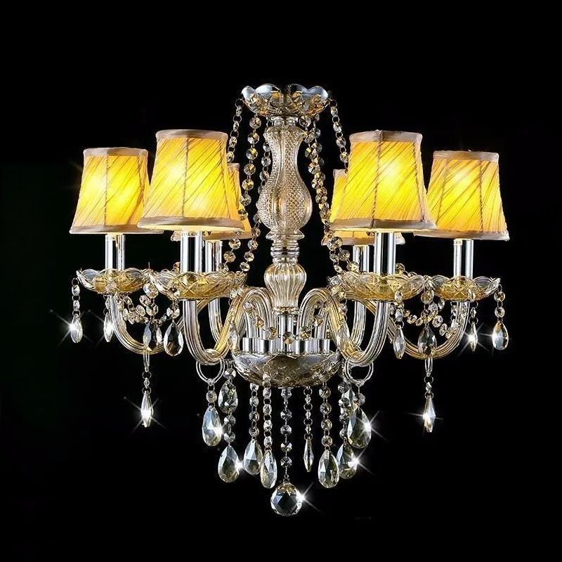 

E Pendente Para Sala De Jantar Home Gantung Lampara Crystal Luminaria Suspension Luminaire Deco Maison Loft Pendant Light