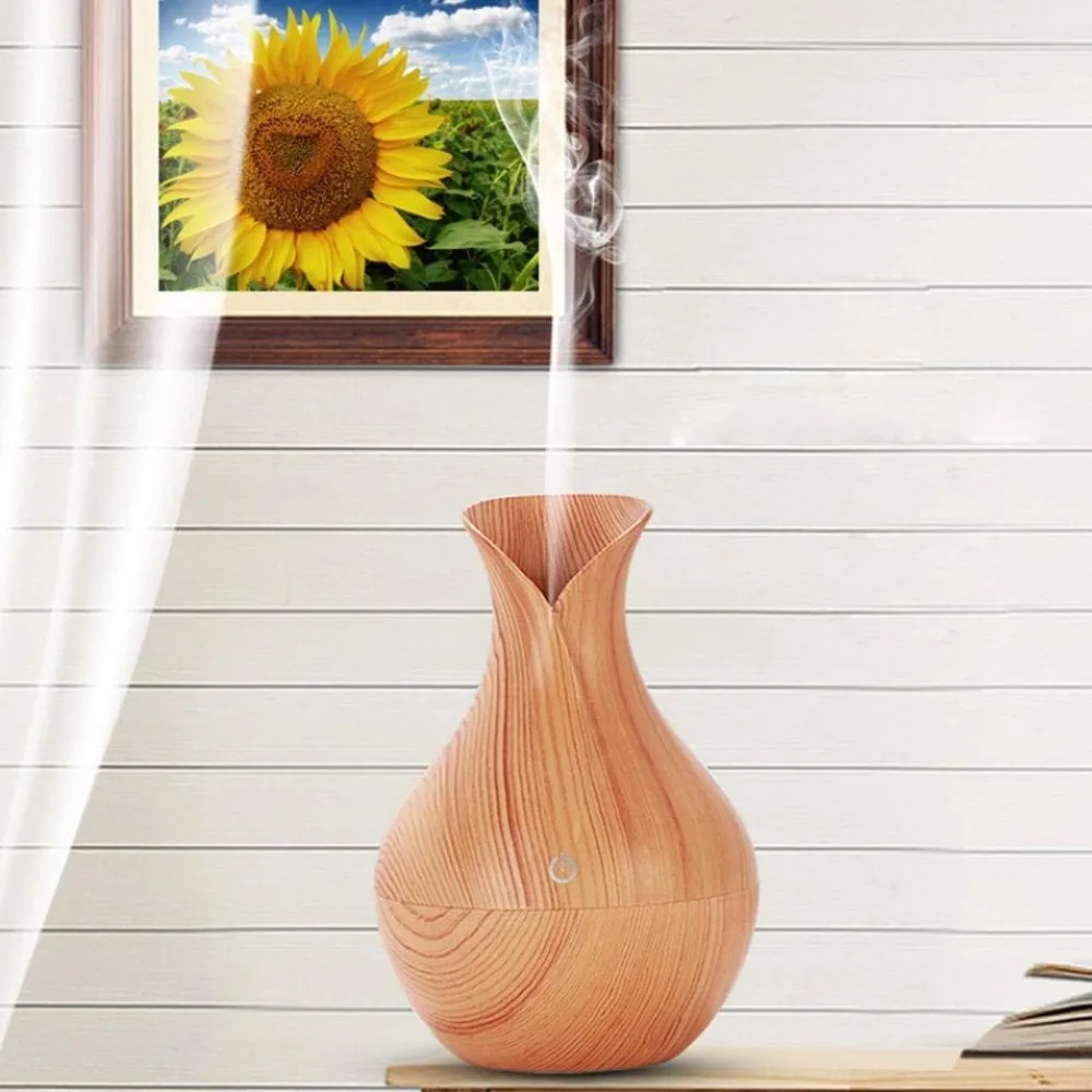 

Ultrasonic Aroma Diffuser USB Cool Mist Humidifier Air Purifier For Office Home With 7 Color Change LED Night light