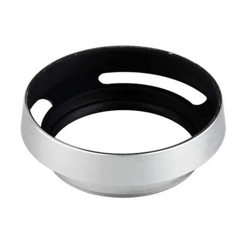 leica lens hood silver 4