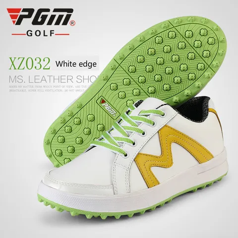 Sapatos de Golfe Verão Novo Design Patenteado Pgm Sapatos Femininos Anti-lado Skid Respirável Ultrafiber 2020