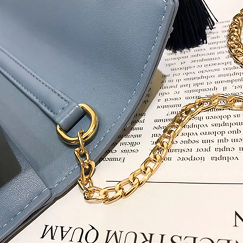 Women Fashion Pearl Straw Bags Bohemian Female Summer Tassel Handbag Lady Travel Knit Shoulder Bag Beach Chains Crossbody SS3282 (3)
