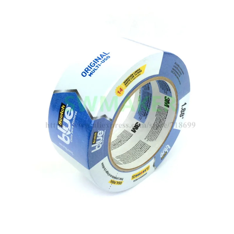 SWMAKER-Reprap-3D-Printer-Original-Scotch-Blue-Painters-Tape-2090-bule-tape-48mm-WD-54-8m