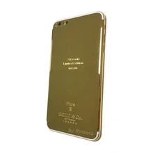 For iPhone 6S PLUS 24K 24KT 24CT GOLD imited Edition Metal Back Cover Housing Middle Frame